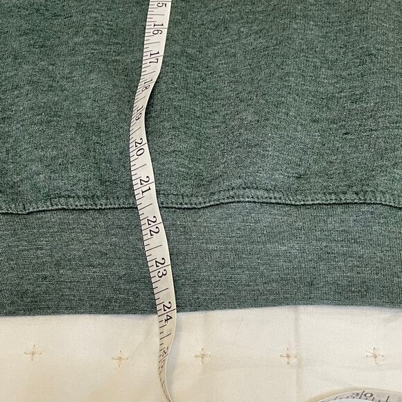 Ireland Collegiate Hoodie Women’s M Green Long Sleeve Fleece Sweatshirt Pullover - Picture 6 of 10